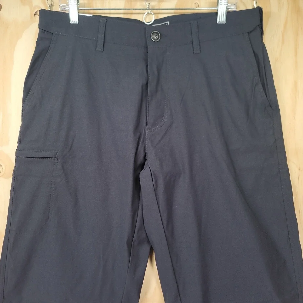 UB Tech Pants Mens 34x34 Blue Comfort Adjustable Waist Chino Water Repellent NWT - Picture 2 of 16